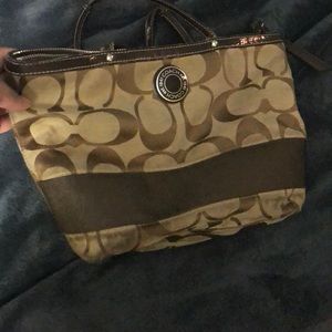 Small Brown Coach Purse